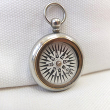 Georgian Nickel Silver Pocket Compass c.1830