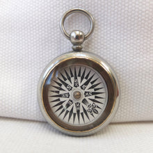 Georgian Nickel Silver Pocket Compass c.1830
