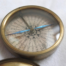 Georgian Brass Pocket Compass c.1830 | Compass Library