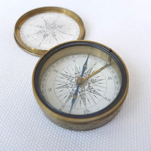 Georgian Brass Pocket Compass c.1830 | Compass Library