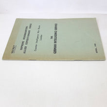 SHAEF: The German Intelligence Service (1945)
