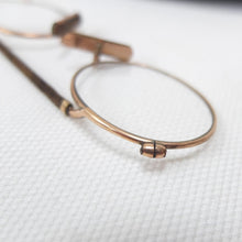 1917 Antique Pince-Nez Spectacles & Case