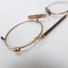 1917 Antique Pince-Nez Spectacles & Case