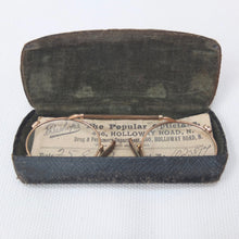 1917 Antique Pince-Nez Spectacles & Case