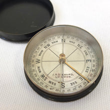 J. H. Steward Brass Box Pocket Compass c.1890