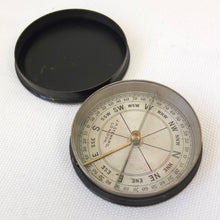 J. H. Steward Brass Box Pocket Compass c.1890