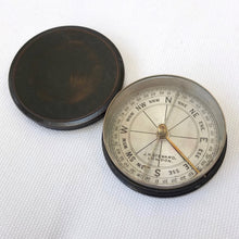 J. H. Steward Brass Box Pocket Compass c.1890