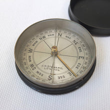 J. H. Steward Brass Box Pocket Compass c.1890