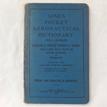 WW1 Jane's Pocket Aeronautical Dictionary | Compass Library
