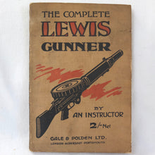 WW1 Lewis Machine Gun Manual (1918)