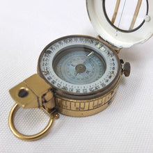 WW2 F. Barker Mk III Prismatic Military Compass (1945)