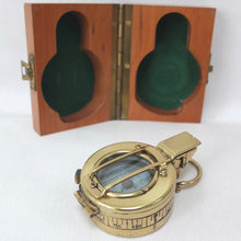 WW2 F. Barker Mk III Prismatic Military Compass (1945)