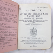 WW1 Maxim Machine Gun Handbook (1915) | Compass Library