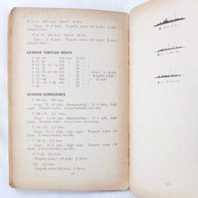 WW1 German Ships Naval Recognition Manual (1914)