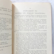 WW1 Trench Warfare Manual (1915)