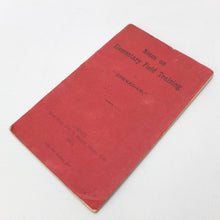 WW1 Trench Warfare Manual (1915)