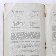 WW1 Trench Warfare Artillery Manual (1916)