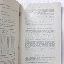 WW1 Trench Warfare Artillery Manual (1916)