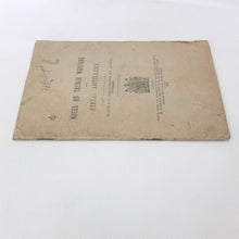 WW1 Trench Warfare Artillery Manual (1916)