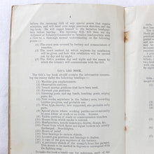 WW1 Trench Warfare Artillery Manual (1916)