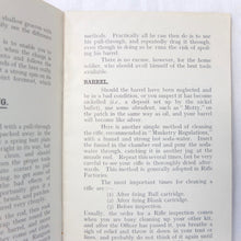 WW1 Lee Enfield Rifle Musketry Handbook