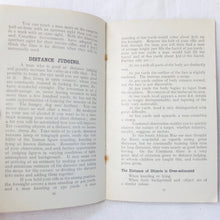 WW1 Lee Enfield Rifle Musketry Handbook