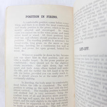 WW1 Lee Enfield Rifle Musketry Handbook