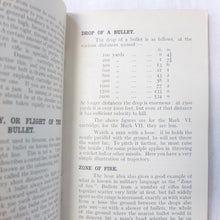 WW1 Lee Enfield Rifle Musketry Handbook