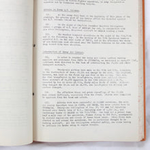 WW2 RAF Secret Western Desert Intelligence Report (1942)