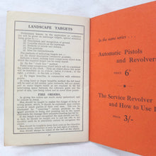 WW1 Lee Enfield Rifle Shooting Handbook