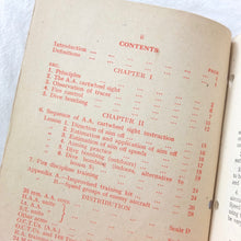 WW2 Anti-Aircraft Gun Sight Manual (1943)