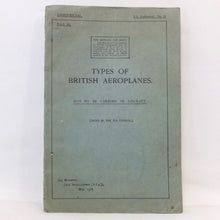 WW1 RAF Types of British Aeroplanes (1918) | Compass Library