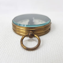 Brass Cased Pocket Compass c.1900