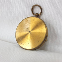 Brass Cased Pocket Compass c.1900